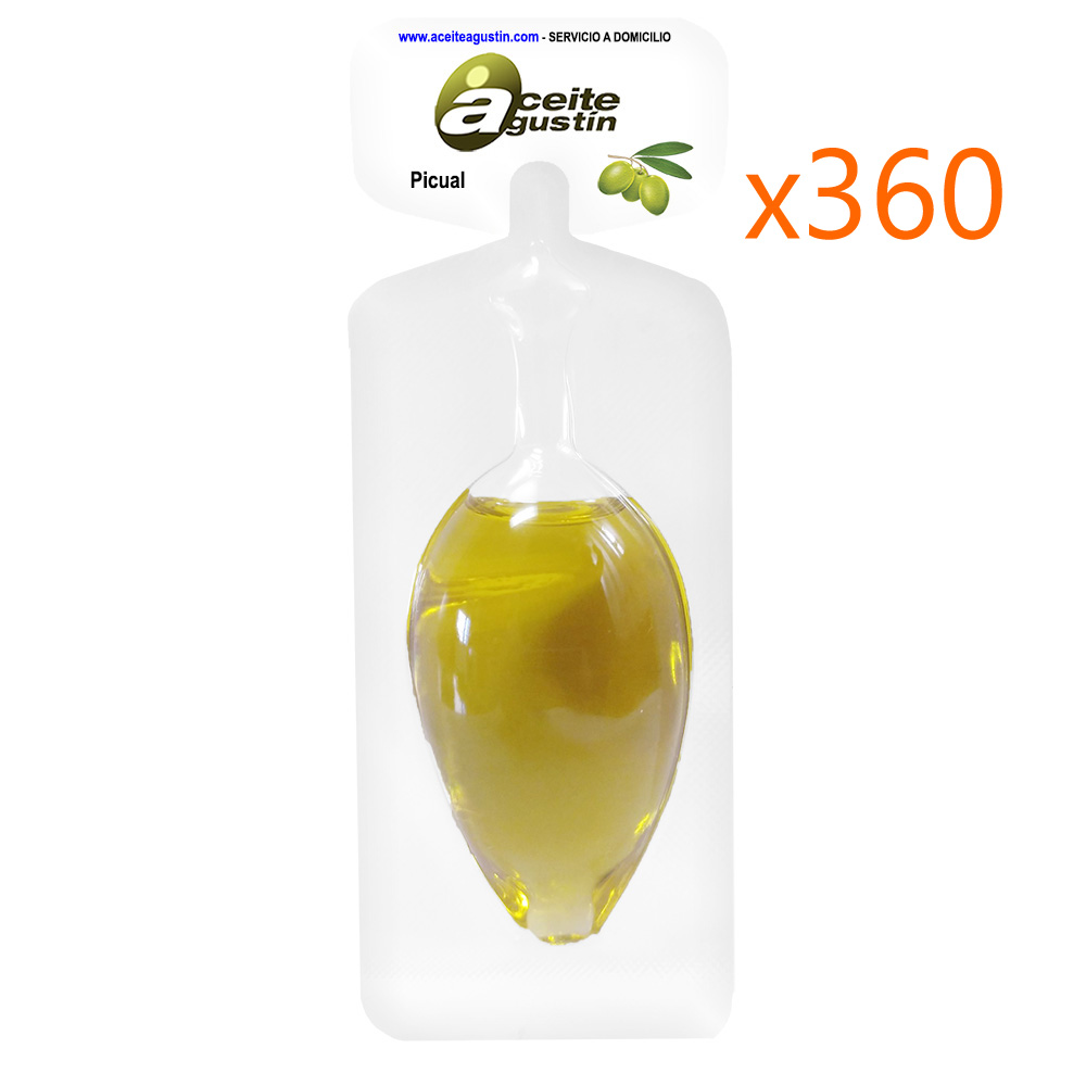 Caja con 360 monodosis de 10 ml de Aceite de Oliva Virgen Extra - Image 2