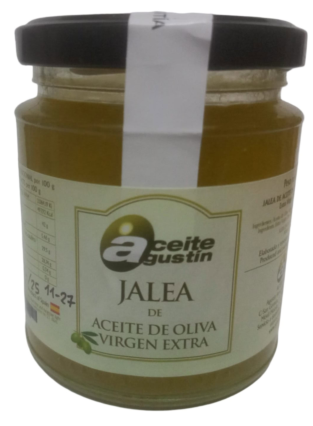 Jalea de Aceite de Oliva Virgen Extra. Tarro de 220 g.